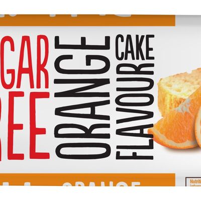 Zuckerfreier Kuchen mit Orangengeschmack