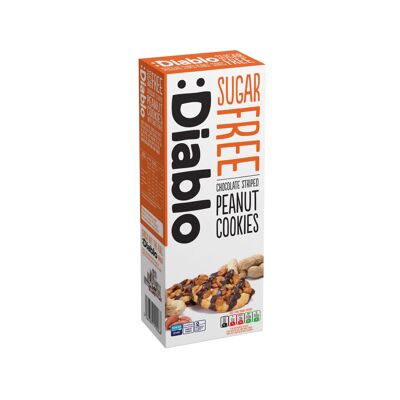 Galletas de cacahuetes rayados con chocolate 150 g