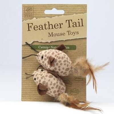 Feather tailed mice 2 pack