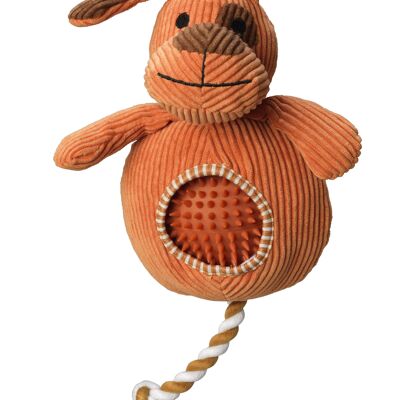 Dog Cord Toy With Spiky Ball