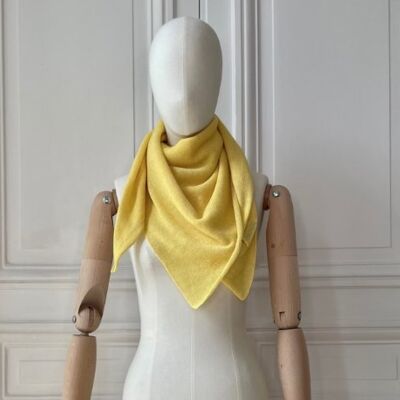 Evesome linen and cashmere scarf