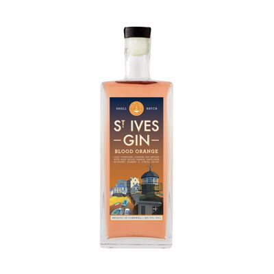 St Ives Gin naranja sanguina, 700ml