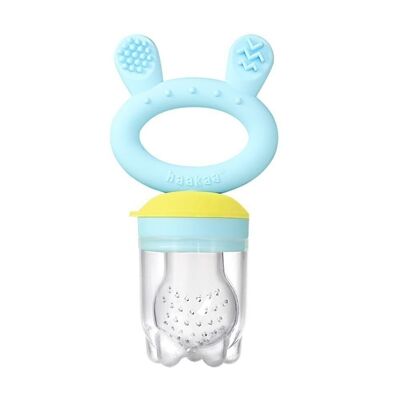 Fruit teat and teether (2 in 1) - blue