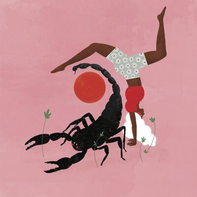 Poster A4 Scorpion - Edizione limitata