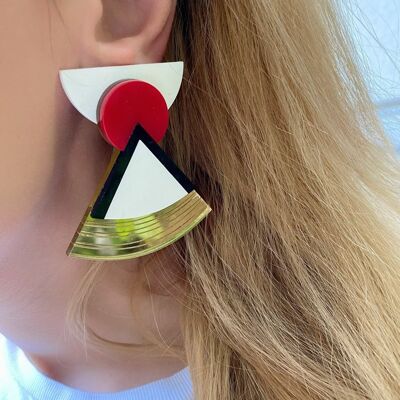 Triangle Boho Earrings