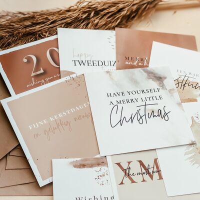 Christmas card set