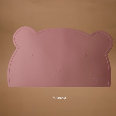 Manteles individuales de silicona de oso