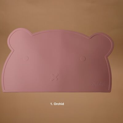 Manteles individuales de silicona de oso