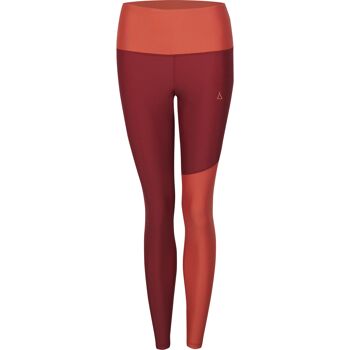 LEGGING TAILLE HAUTE ROUGE FONCE SAUVAGE 9