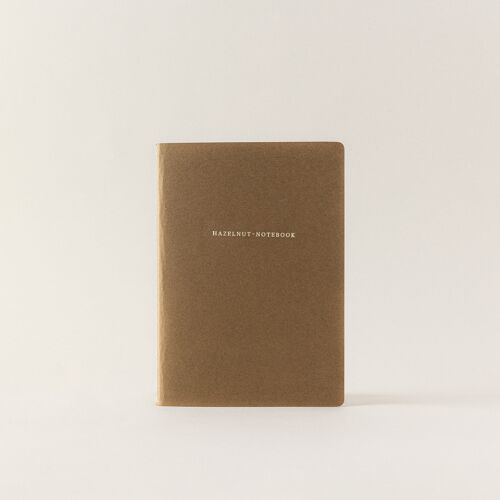 Libreta Orgánica A5 · Hazelnut (Cuadrícula)
