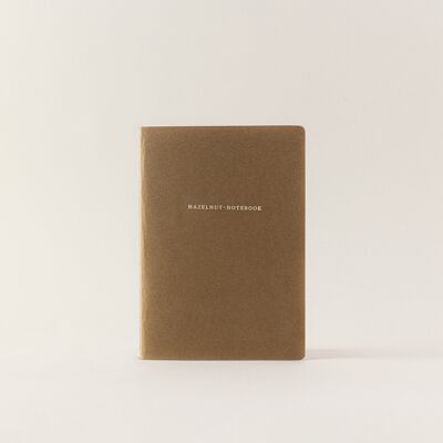 Organic Notebook A5 Hazelnut (Grid)