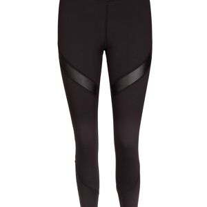 Legging de yoga taille haute noir uni Stealth