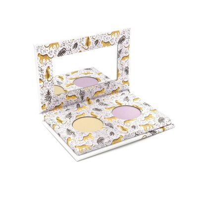 Natural Kids Duo Eyeshadow - Golden Yellow & Purple