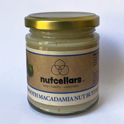Smooth Macadamia Nut Butter (170g)