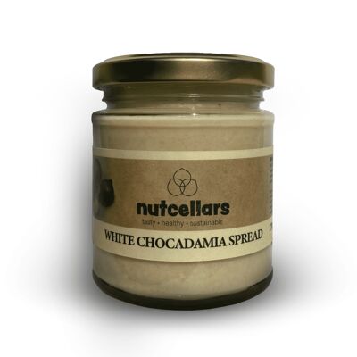 Crema para untar de chocolate blanco y macadamia (170g)