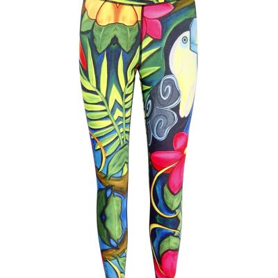 Pink Panther Animal Print Eco-Friendly Yoga Pants