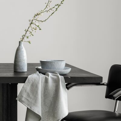 Napkins Ice Grey (set of 2)/ 100% linen