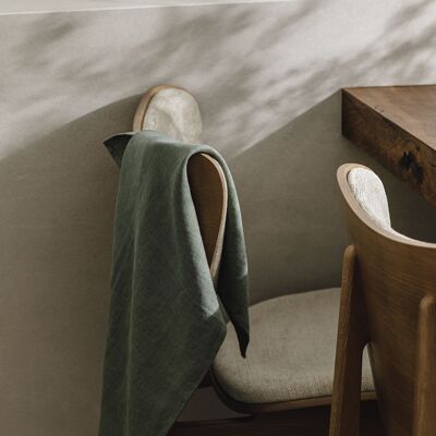 Linen Tea towel (dish towel) / Nordic moss