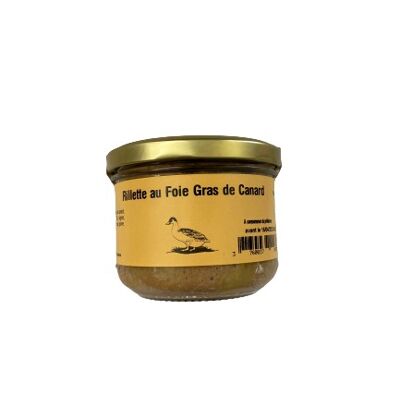 Rillettes con foie gras de pato 180g