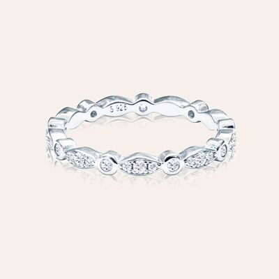 Andie - Silver Ring - Size 48