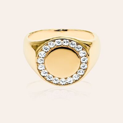 Maggie - Gold Plated Ring - Size 48