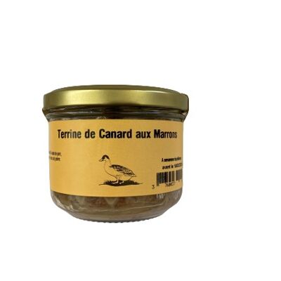 Terrine de canard aux marrons 180g