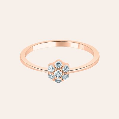 Vivian - Gold Plated Ring - Size 58