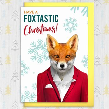 Renard Noël, Carte de vœux : Foxtastic Noël (Animalyser) 3