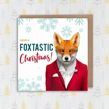 Renard Noël, Carte de vœux : Foxtastic Noël (Animalyser) 2