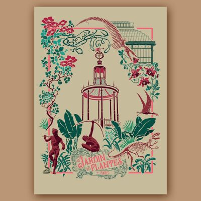 A4 poster-THE PLANT GARDEN- clear version