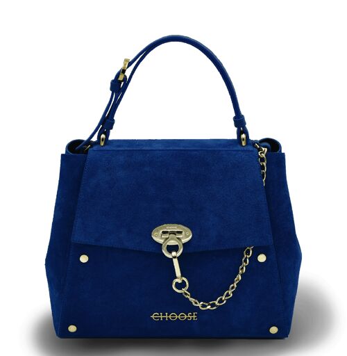 Baby Jo Suede Electric Blue