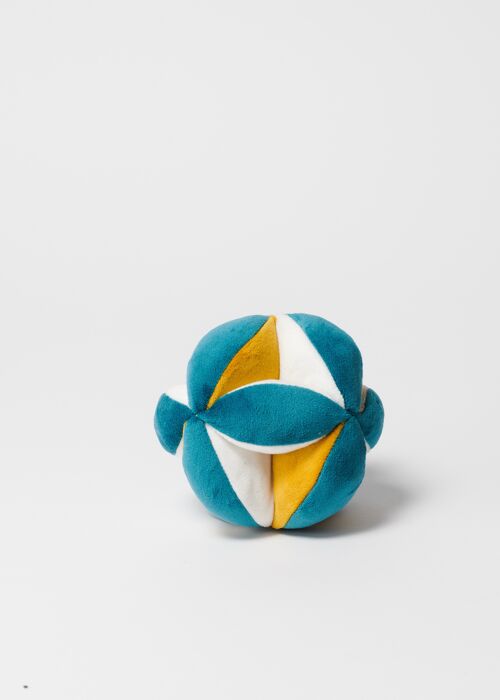 Balle Montessori Dark Teal/mustard