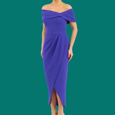 Vegas Midi Dress Indigo