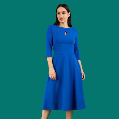 Casares Swing Dress Cobalt