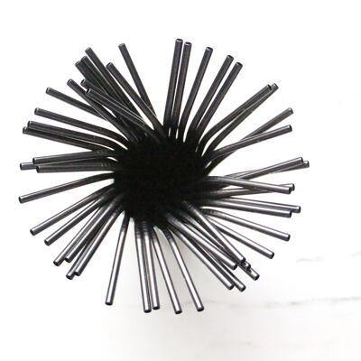 Black Bent Drinking Straws - 50 pack