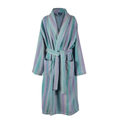 Blue Smoky Mountain Collar Bath Robe