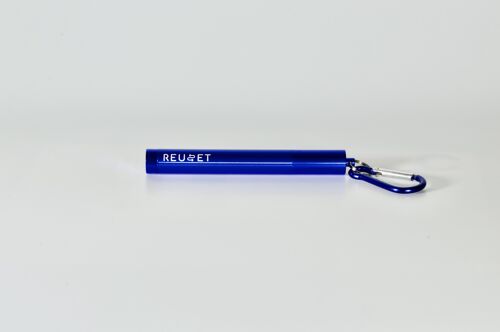 Collapsible Reusable Straw - Blue