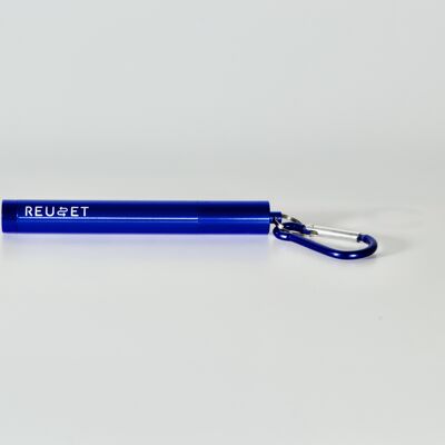 Collapsible Reusable Straw - Blue