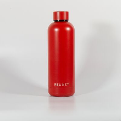 Botella de agua reutilizable - Roja