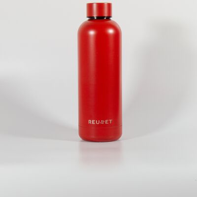 Botella de agua reutilizable - Roja