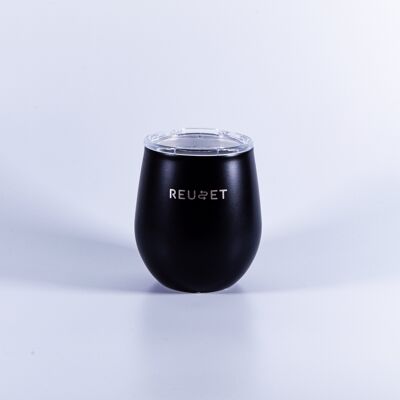 8oz Reusable Coffee Cup - Black