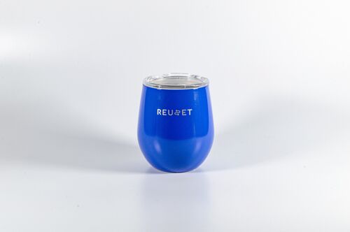 8oz Reusable Coffee Cup - Blue