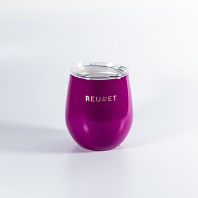 8oz Reusable Coffee Cup - Purple