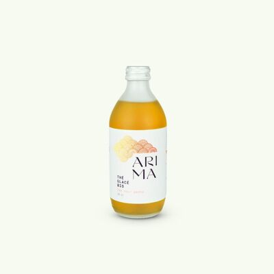 ORGANIC peach iced tea 0% sugar 33cl - ARIMA