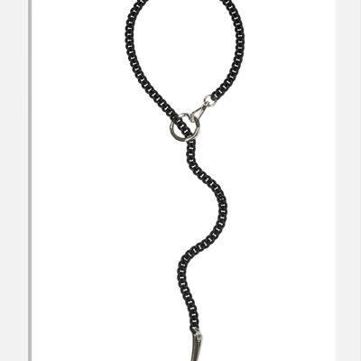 Men´s Black Chain Necklace - FORBIDDEN