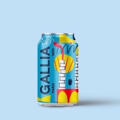 Gallia beer 📅 Working beer - IPA without alcohol