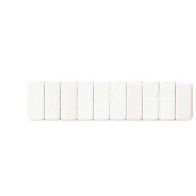 Blackwing Pencil Erasers White (10 pieces)
