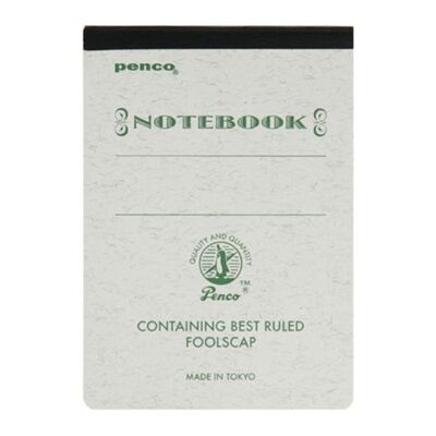 Hightide // Foolscap Notebook A7 // Green