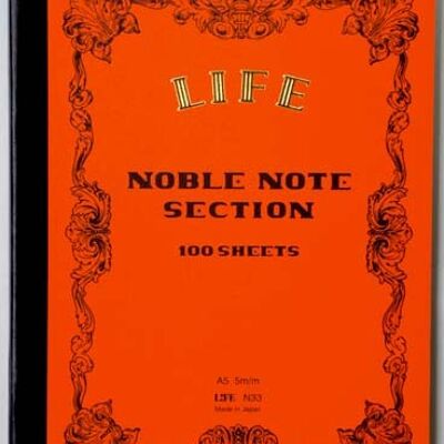Life Noble Notebook (A5, Graph)