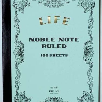 Life Noble Notebook (B5, Lined)